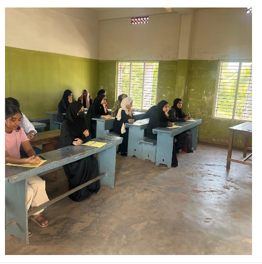 KS Abdullah School scholarship test session