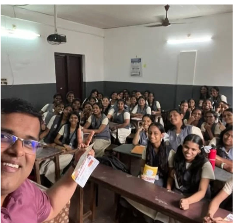 Vivekodayam Girls School motivational session